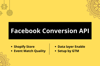 setup facebook conversion api for shopify