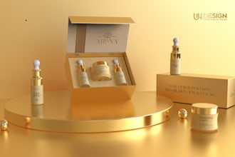 do luxury label design or luxury packaging box design