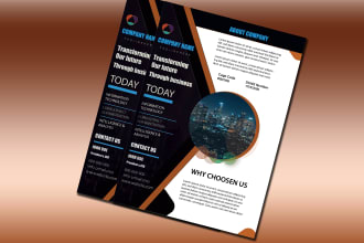 design capability statement, company profile, magazine, newsletter, brochure