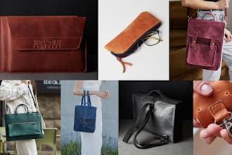 shoot lifestyle photos for your leather product