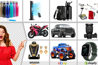 do amazon product background removal, cut out image clipping path photo editing