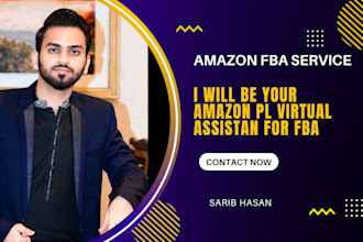 be your amazon pl virtual assistant for fba