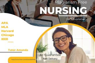 deliver quality nursing essays, care plans and medical research