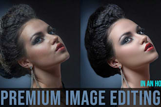 edit photo retouching and image editing in 1 hour