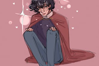 draw in a stylized or realistic style