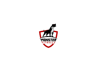 design high quality pitbull logo in high definition