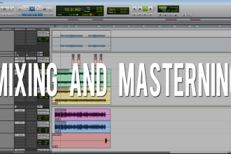 mixing and mastering any song on Pro tools 10