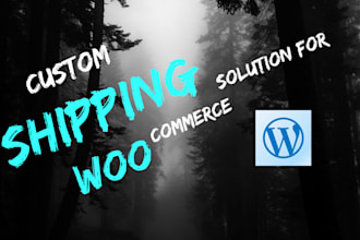 be your custom woocommerce shipping solutions, tailored to your business needs