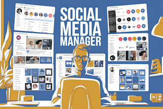 be your digital marketing manager and social media manager