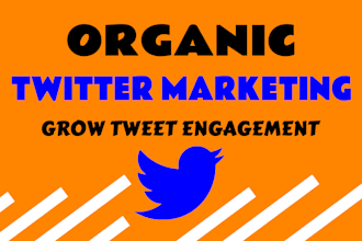 do organic promote your twitter tweet with grow engagement