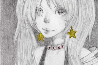 draw you or a character in my style