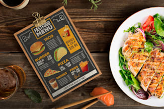 do modern menu design