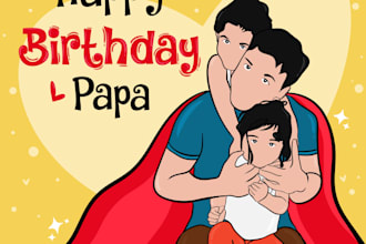 create an illustration for a specific occasion