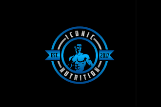 create an epic looking logo for iconic nutrition