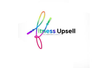 design fitness meets tech logo
