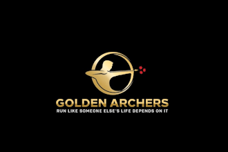 design golden archers logo