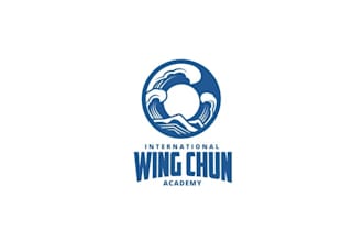 make a modern wing chun logo