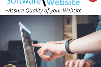 qa test your website or software