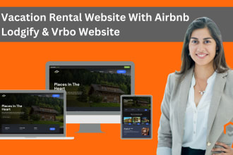 design a vacation rental website with airbnb
