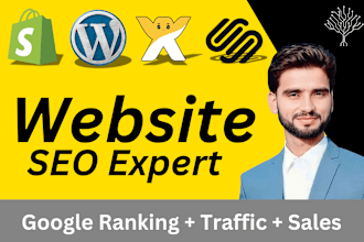 optimize website seo for squarespace, shopify, wordpress, and wix