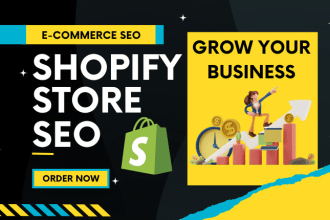 do shopify store SEO and write products titles and  descriptions