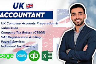 prepare UK company accounts and corporation tax return ct600