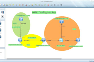 do computer networking projects on ensp, cisco packet tracer