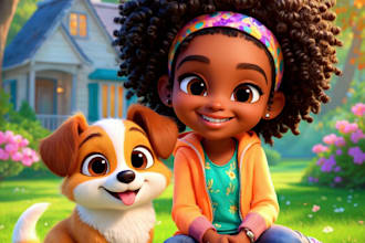 illustrate children story book illustrations and covers
