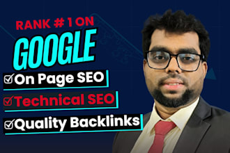 onsite on page seo with rank math and technical optimization