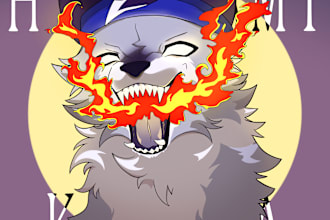 do an icon of your furry character