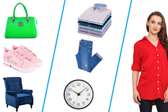 do professional background removal, photo edit and transparent