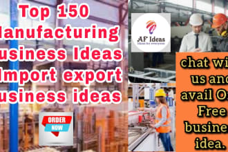 give manufacturing dropshipping business ideas import export