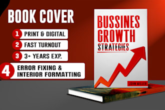 design ebook cover print ready paperback hardcover