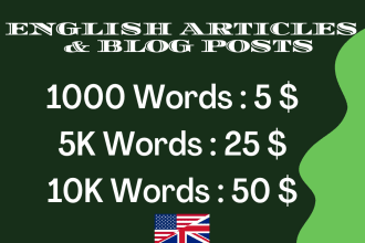 write bulk SEO articles and blog posts