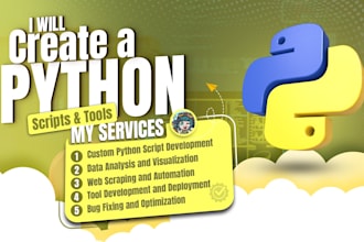 program a custom python code