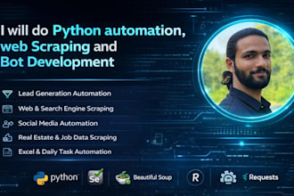 do python automation and python bot development