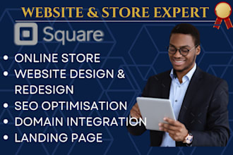 square website design square online store program redesign