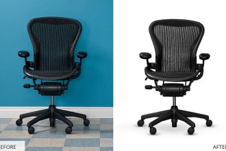 do product photo editing and retouching fast