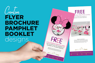 design attractive beauty spa brochures, flyers, posters