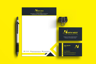 do business card design letterhead and stationery design