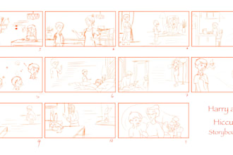 Best Deals!  design a storyboard for you