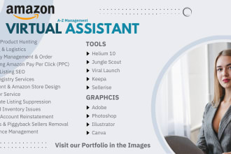 be your amazon fba private label virtual assistant