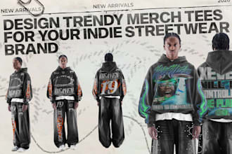 design on trend graphic tees for streetwear brand owners