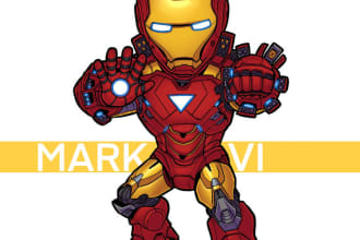 draw mecha chibi for you promo