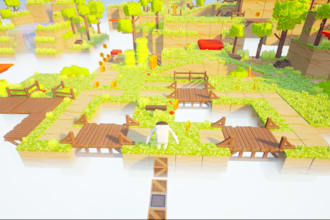 develop and design game in unreal engine