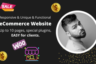 create ecommerce website using woocommerce online store