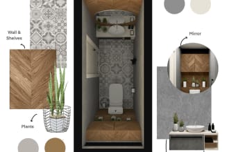 your interior and exterior moodboards in one day