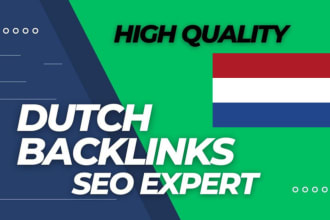 high quality tf dutch dofollow backlinks white hat netherland link building