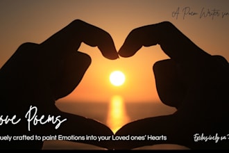 write a custom unique love poem for you