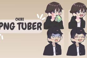 draw you a pngtuber in chibi